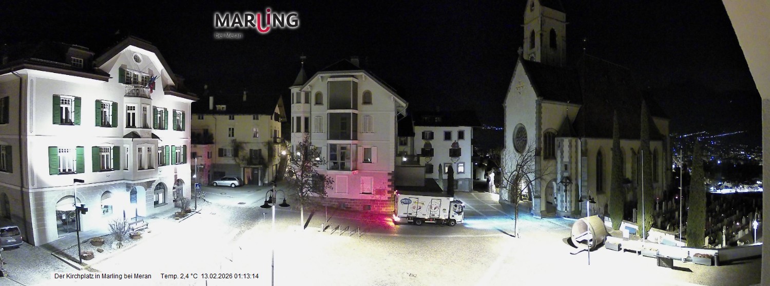 Archiv Foto Webcam Pfarrkirche Maria Himmelfahrt Marling