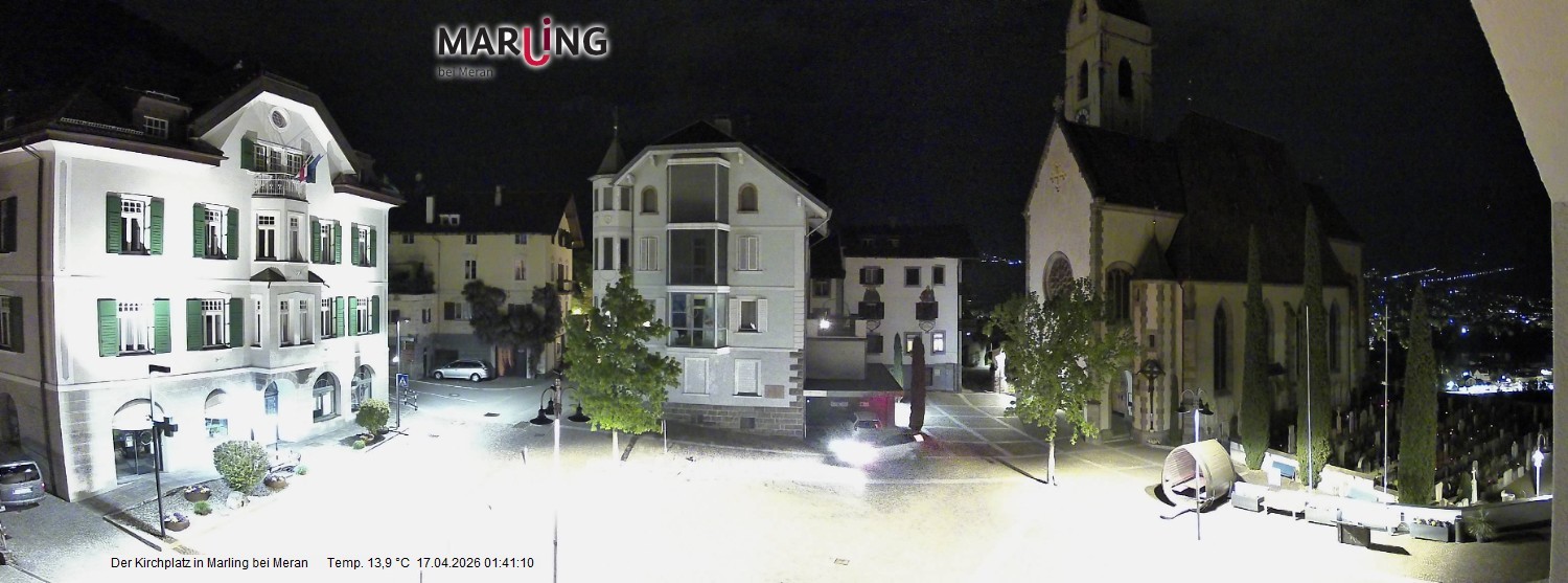 Archiv Foto Webcam Pfarrkirche Maria Himmelfahrt Marling