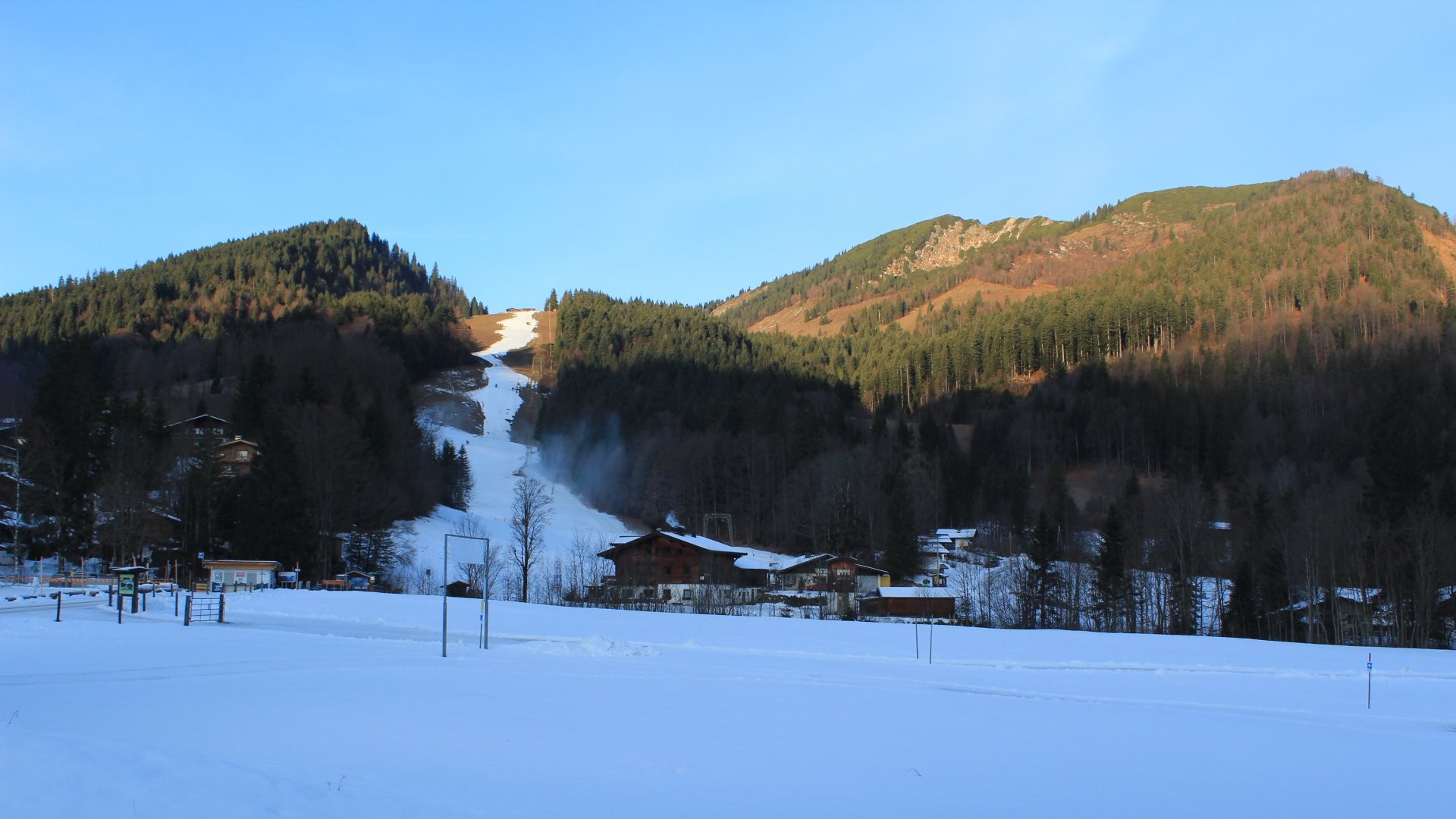 Archiv Foto Webcam Unken: Heutal Bergstation