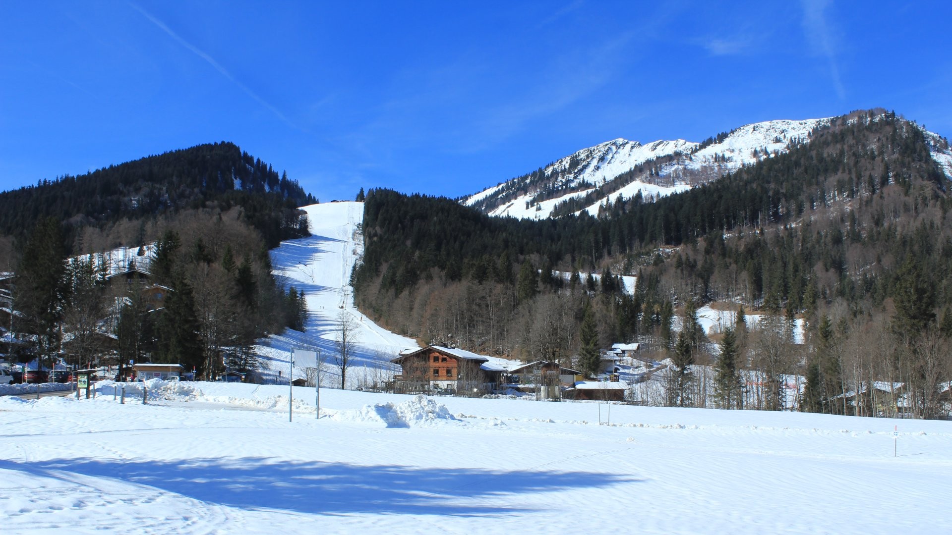 Archived image Webcam Unken: Heutal Mountain