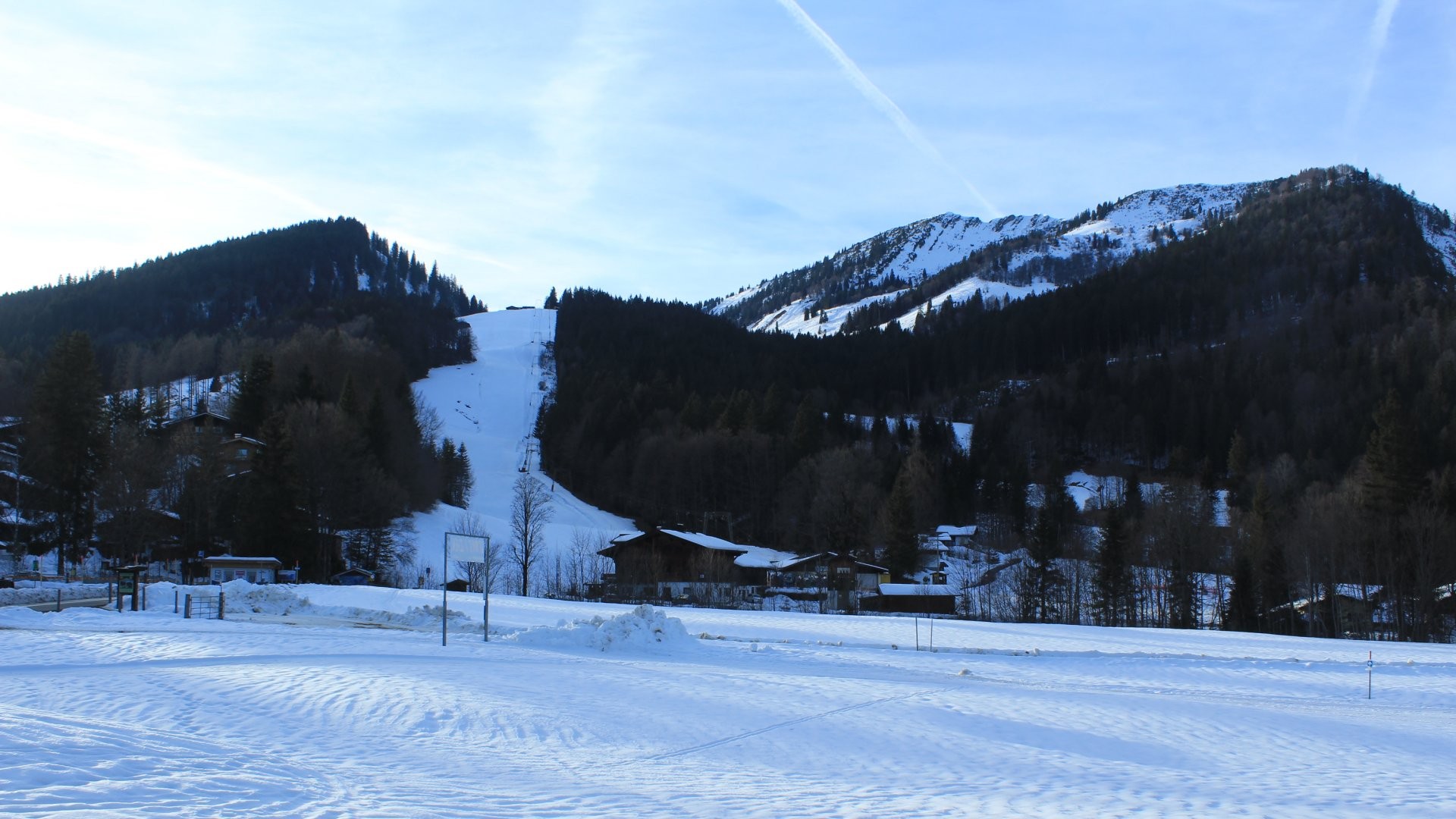 Archived image Webcam Unken: Heutal Mountain