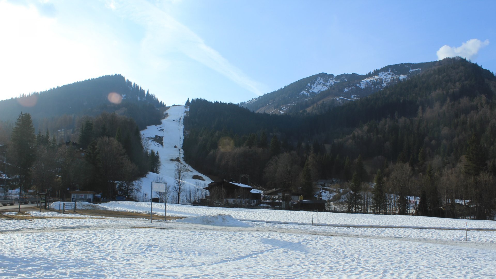 Archiv Foto Webcam Unken: Heutal Bergstation