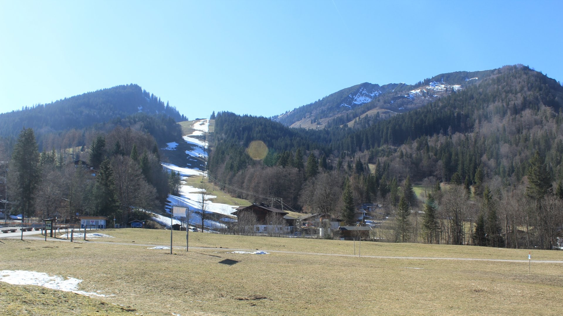 Archived image Webcam Unken: Heutal Mountain