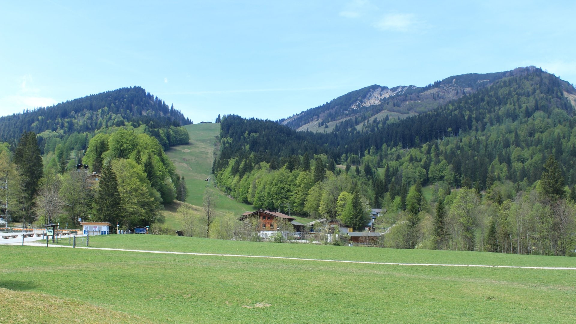 Archiv Foto Webcam Unken: Heutal Bergstation