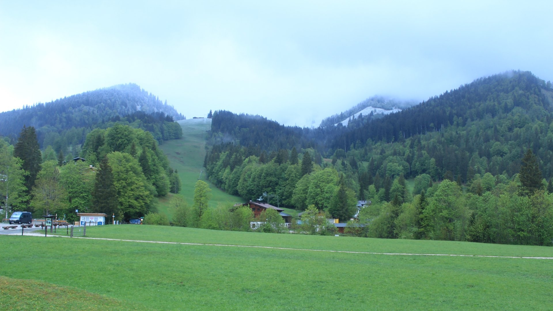 Archiv Foto Webcam Unken: Heutal Bergstation