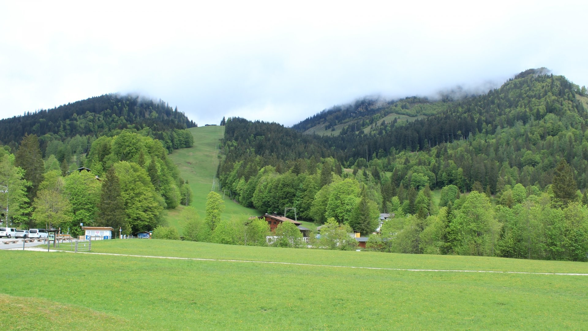 Archiv Foto Webcam Unken: Heutal Bergstation