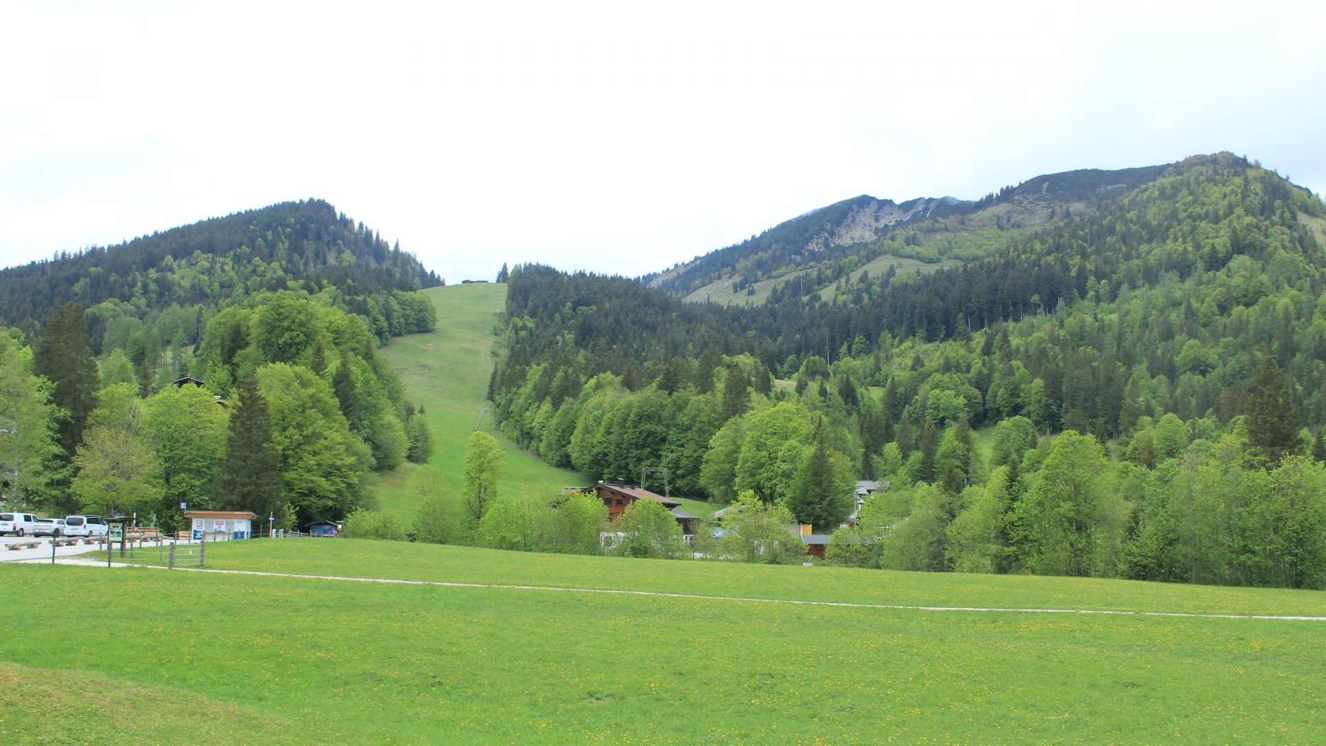 Archiv Foto Webcam Unken: Heutal Bergstation