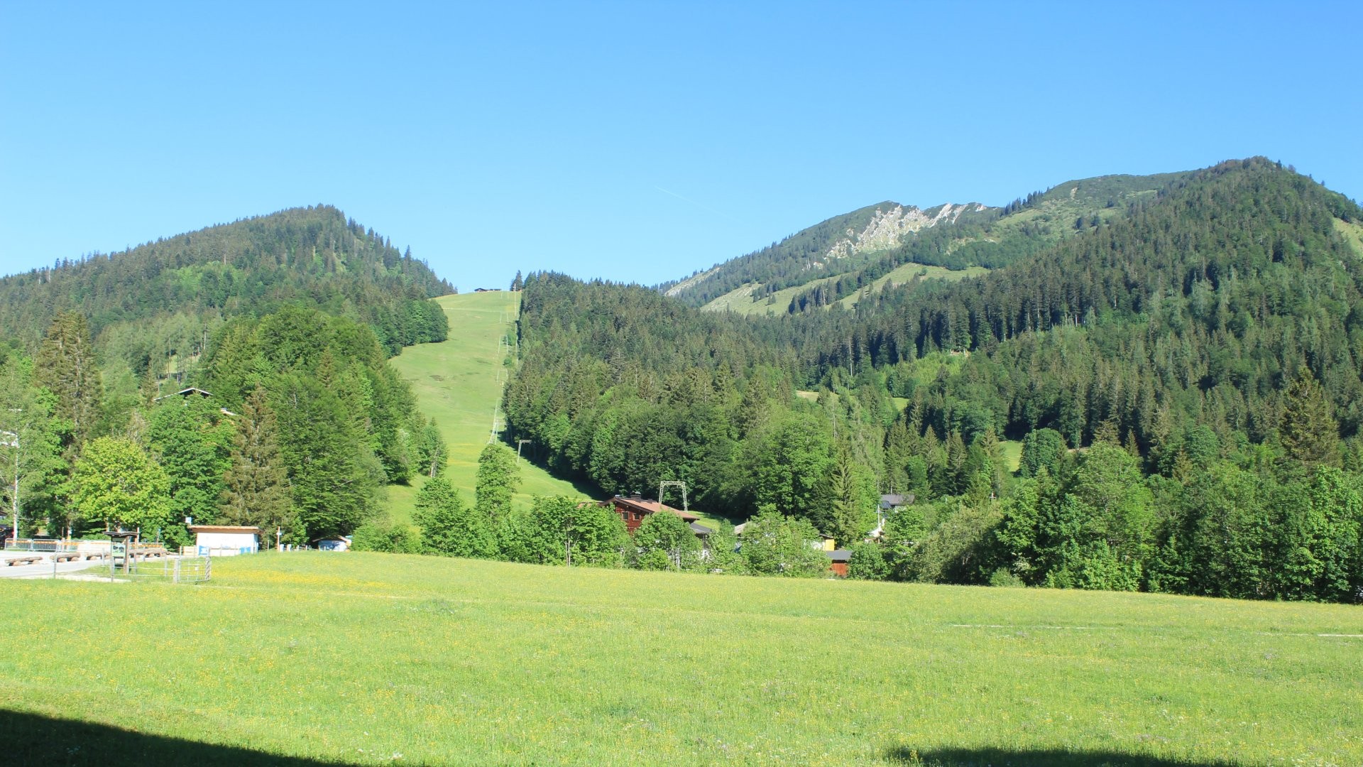 Archiv Foto Webcam Unken: Heutal Bergstation