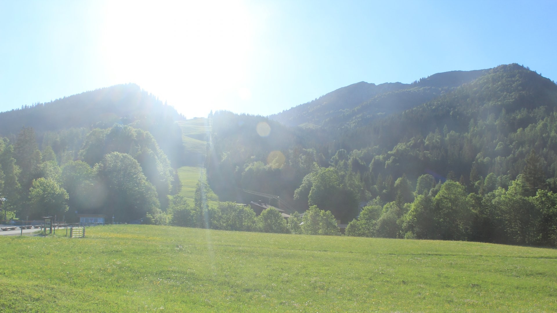 Archiv Foto Webcam Unken: Heutal Bergstation