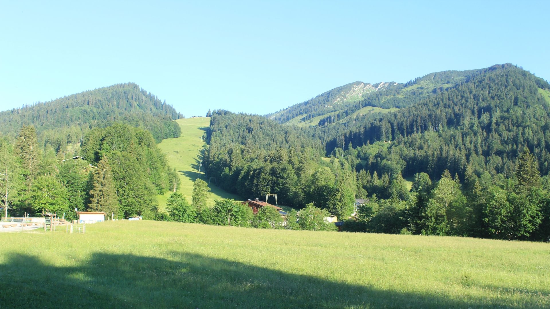 Archiv Foto Webcam Unken: Heutal Bergstation