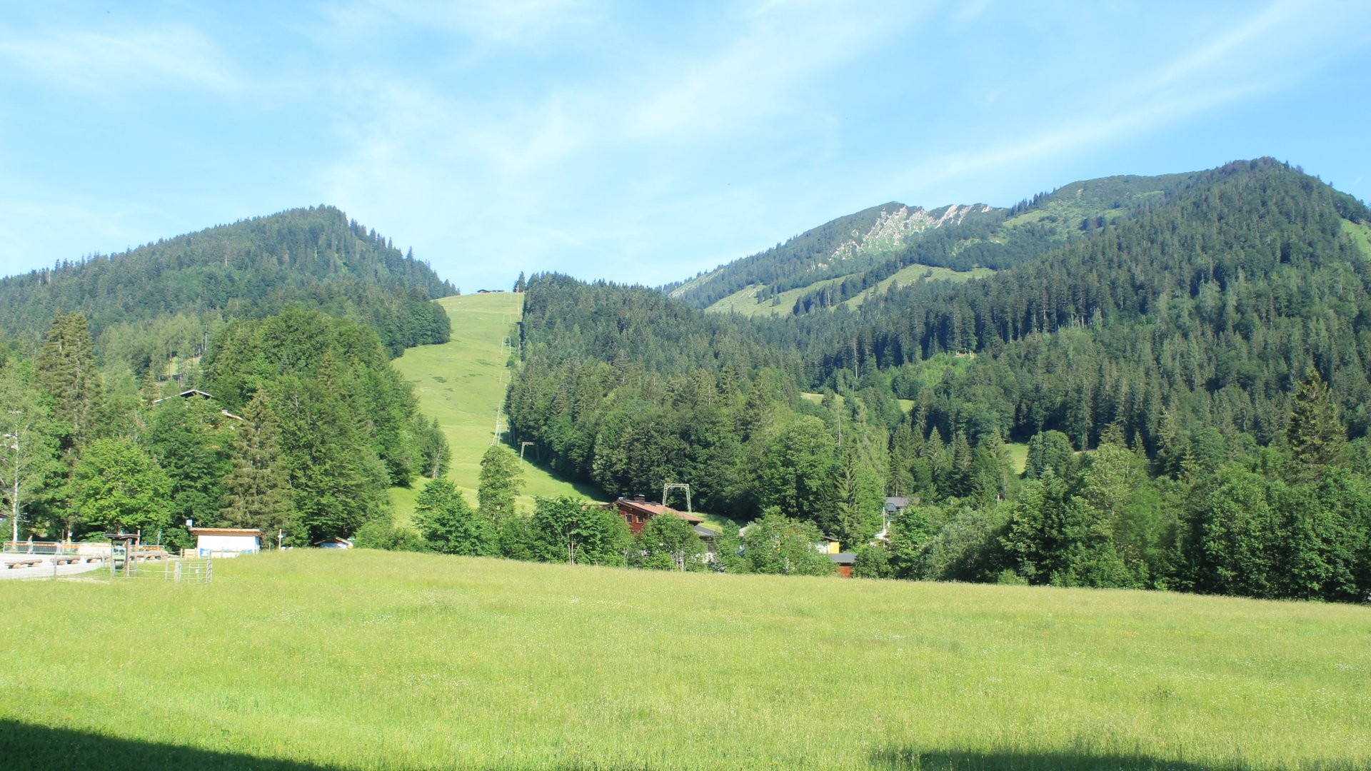 Archiv Foto Webcam Unken: Heutal Bergstation