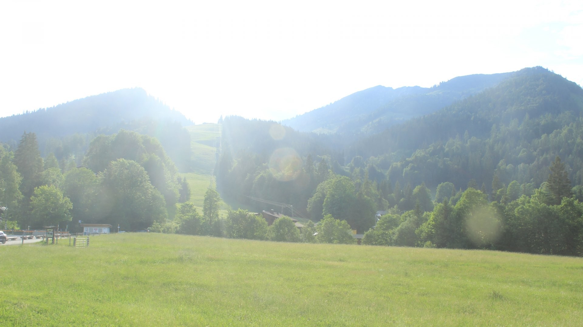 Archived image Webcam Unken: Heutal Mountain