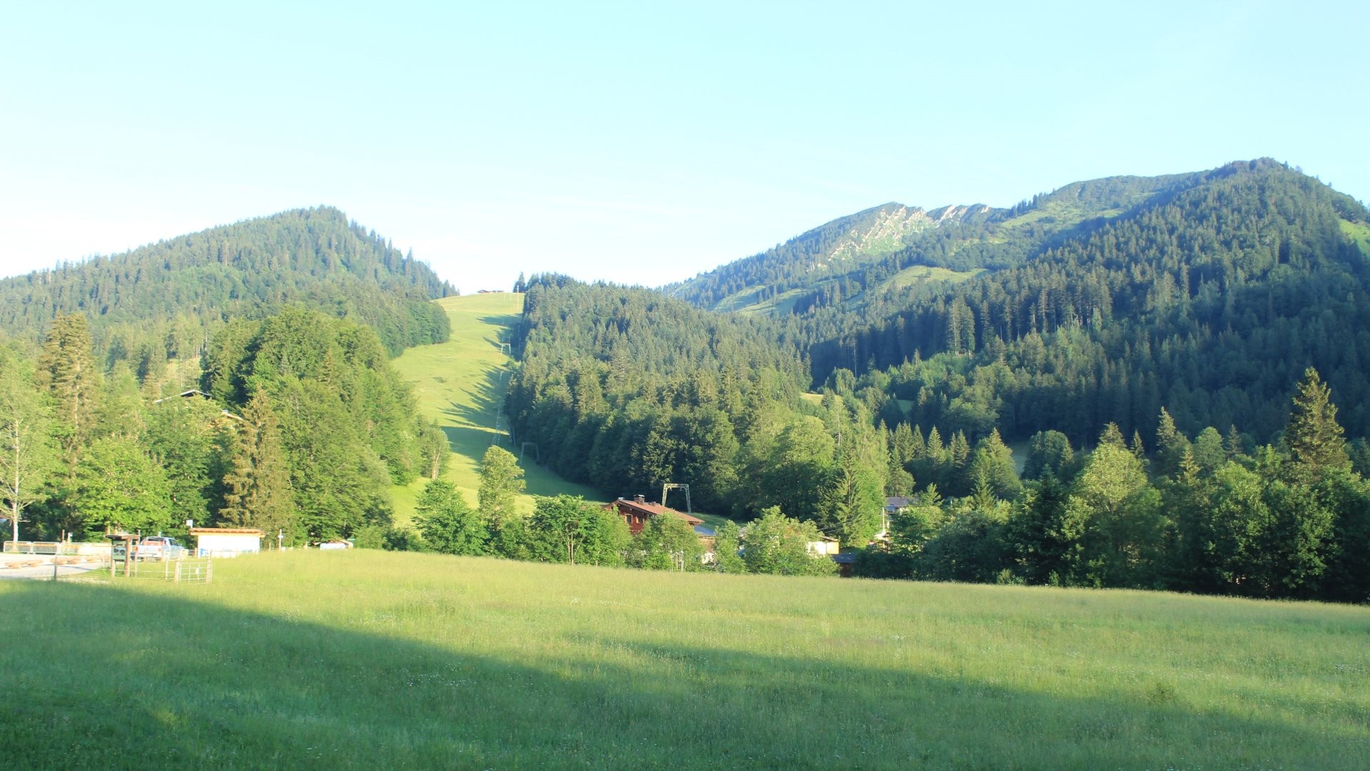 Archiv Foto Webcam Unken: Heutal Bergstation