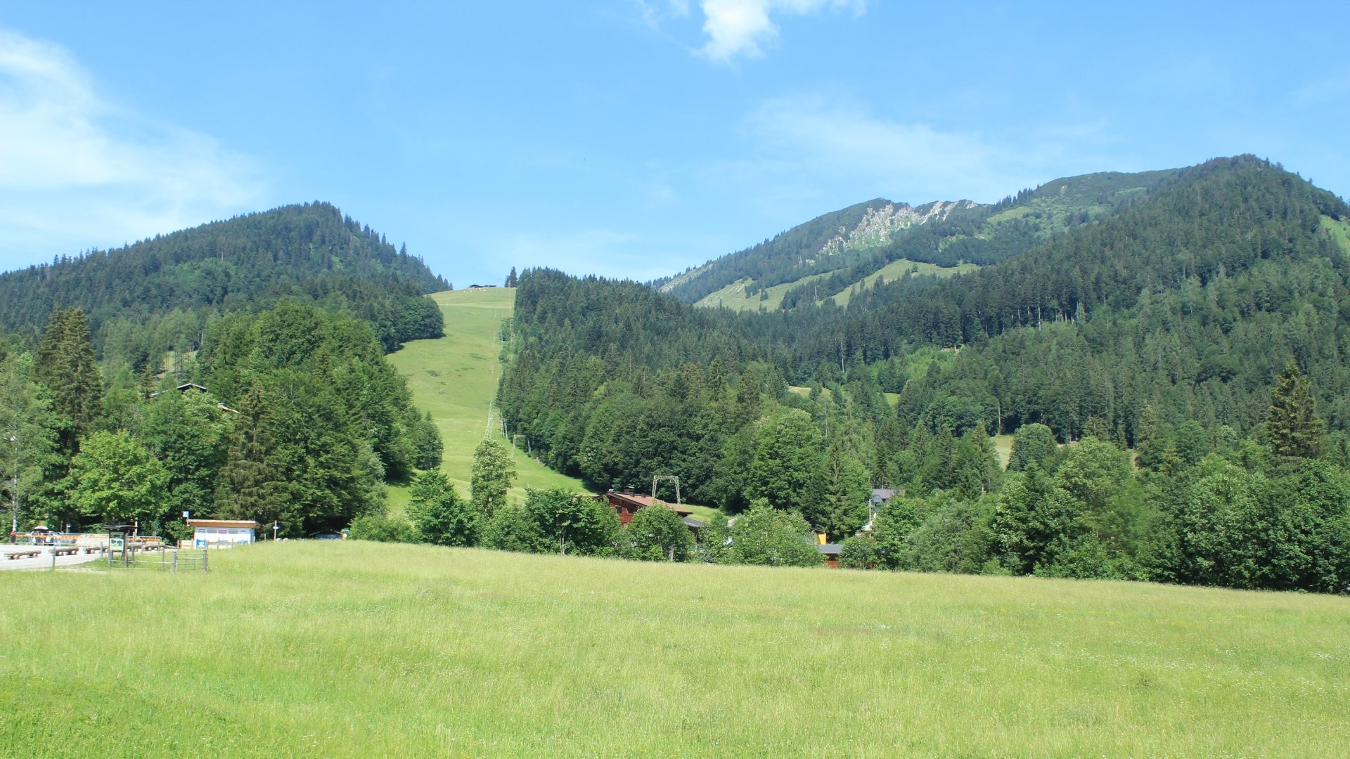 Archiv Foto Webcam Unken: Heutal Bergstation