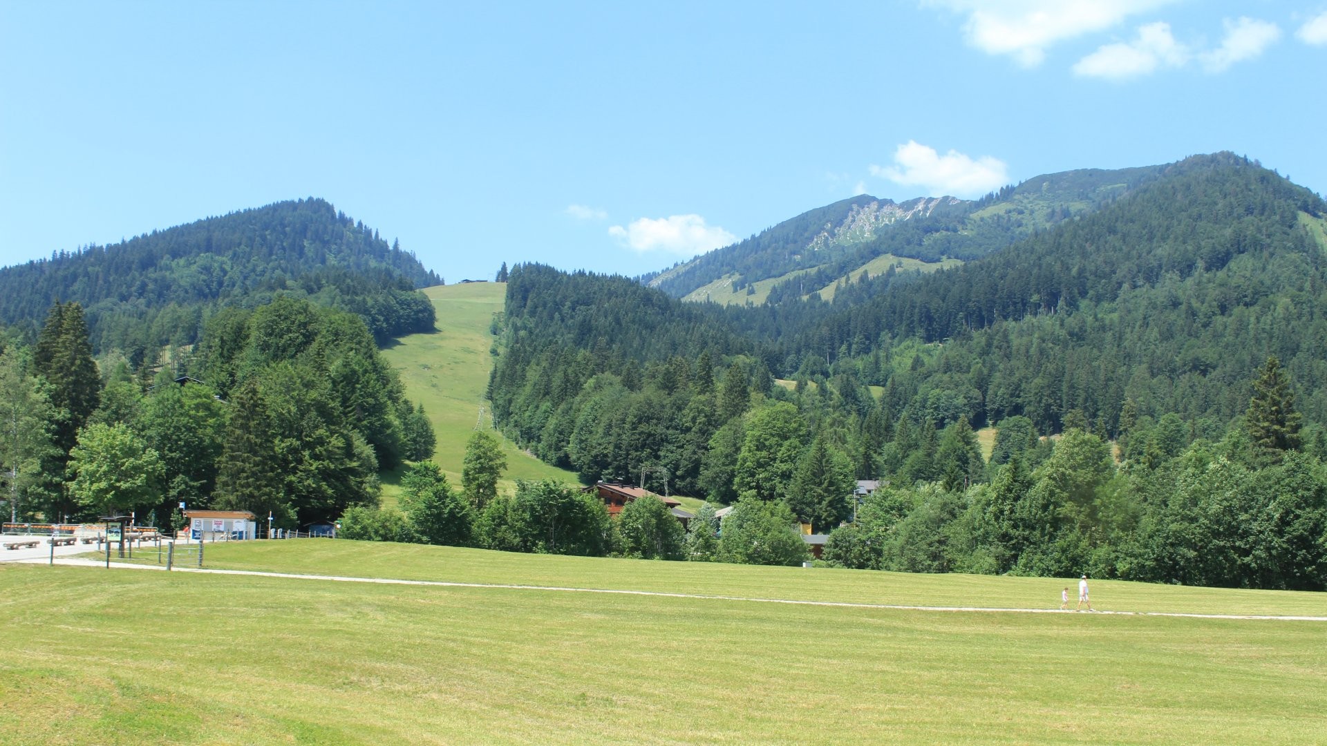 Archiv Foto Webcam Unken: Heutal Bergstation