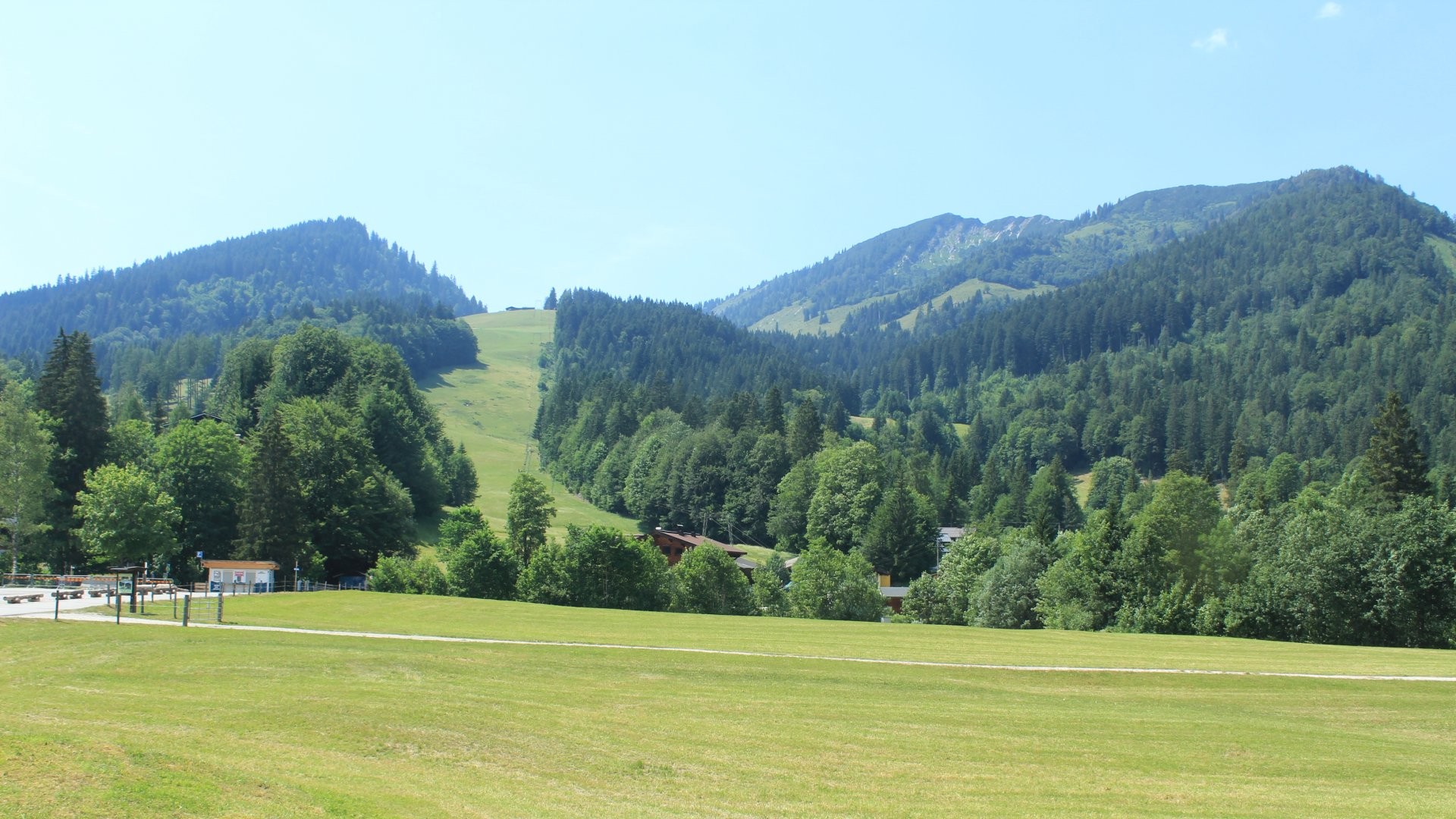 Archiv Foto Webcam Unken: Heutal Bergstation