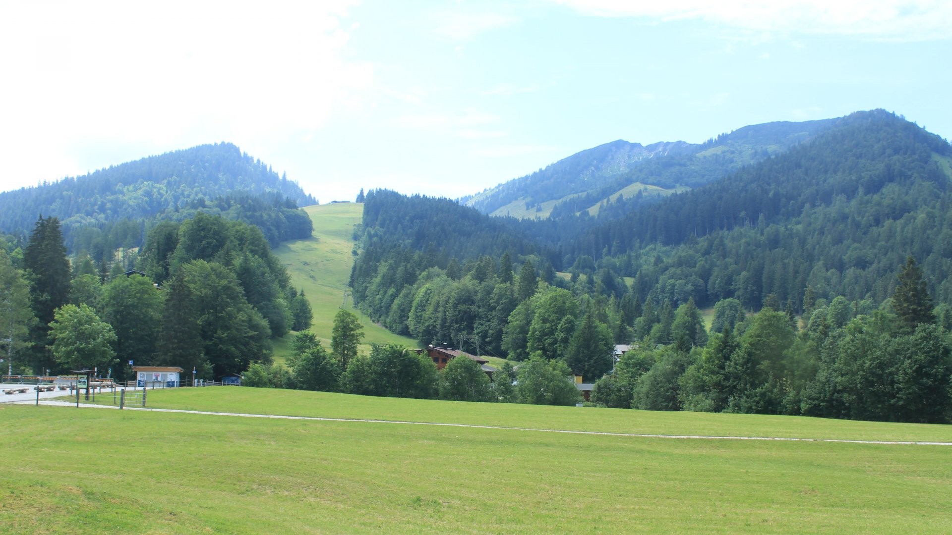 Archiv Foto Webcam Unken: Heutal Bergstation