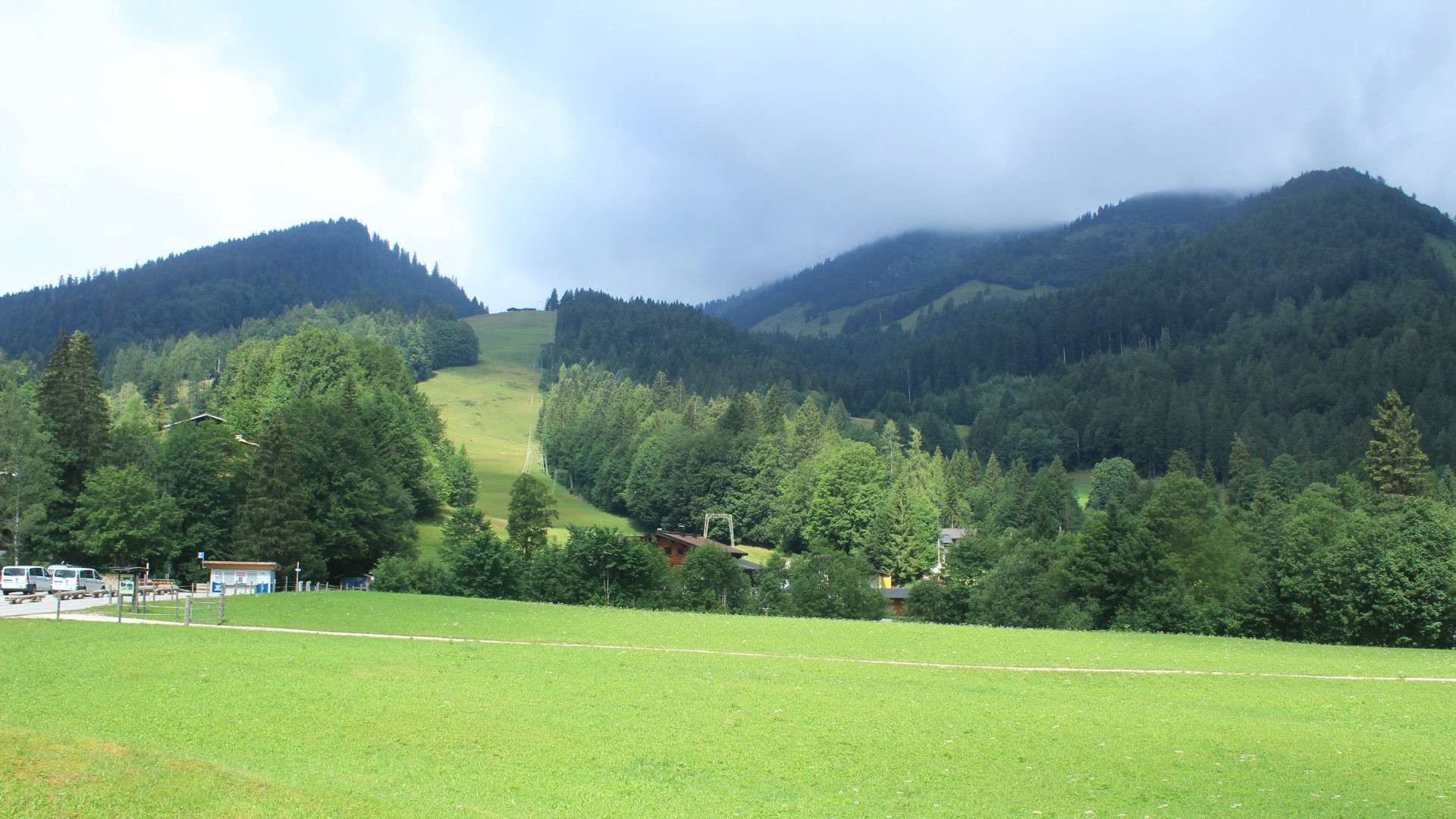 Archiv Foto Webcam Unken: Heutal Bergstation