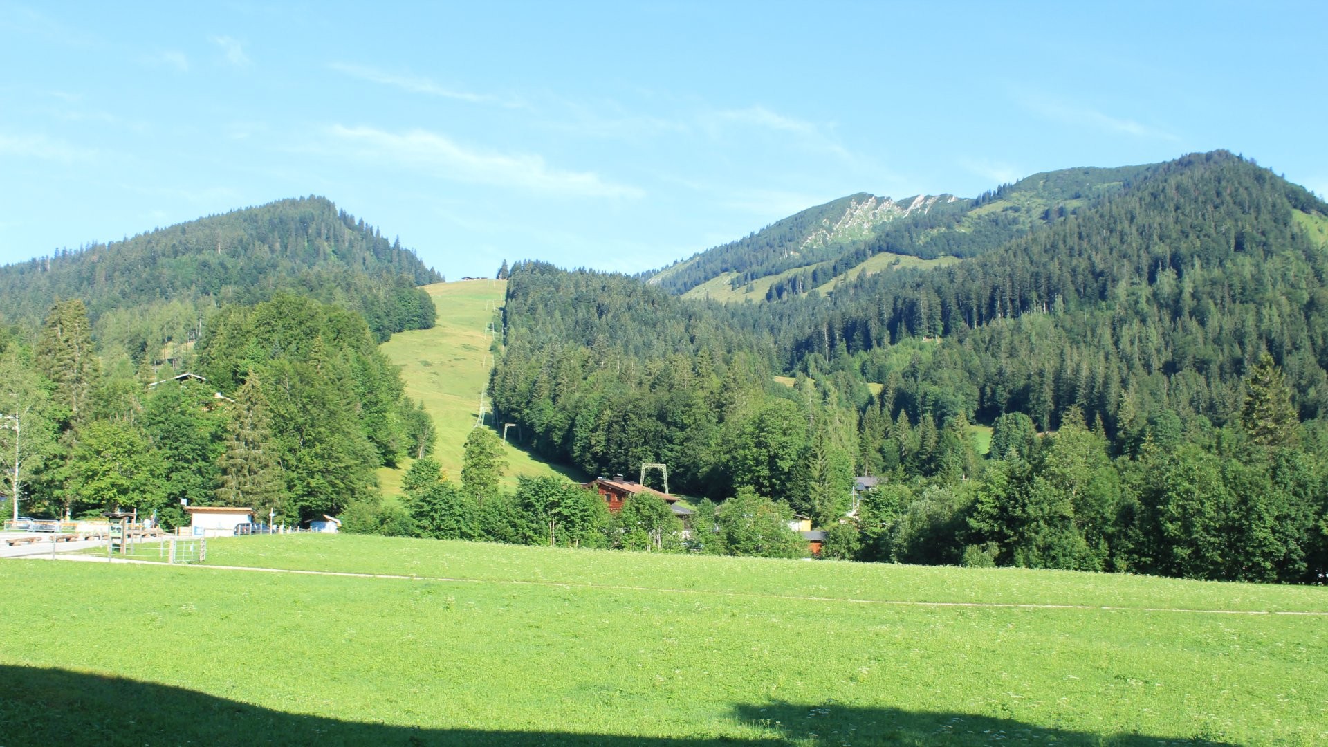 Archiv Foto Webcam Unken: Heutal Bergstation