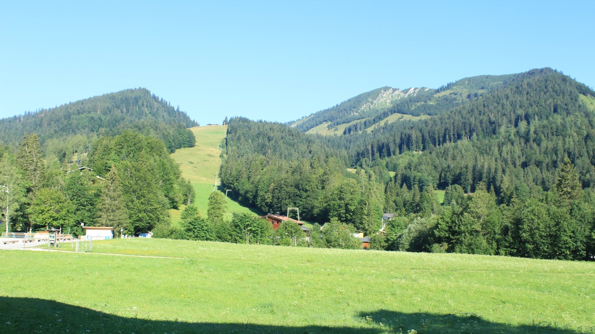Archiv Foto Webcam Unken: Heutal Bergstation