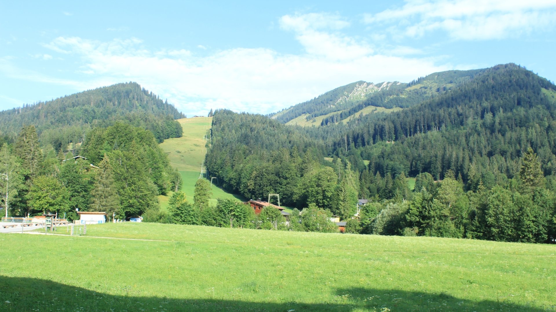 Archiv Foto Webcam Unken: Heutal Bergstation
