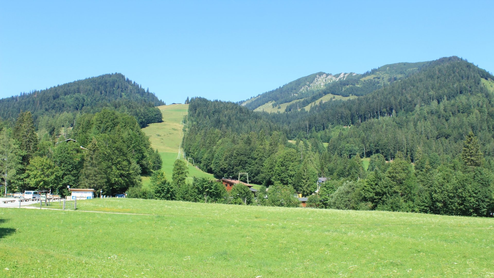 Archiv Foto Webcam Unken: Heutal Bergstation