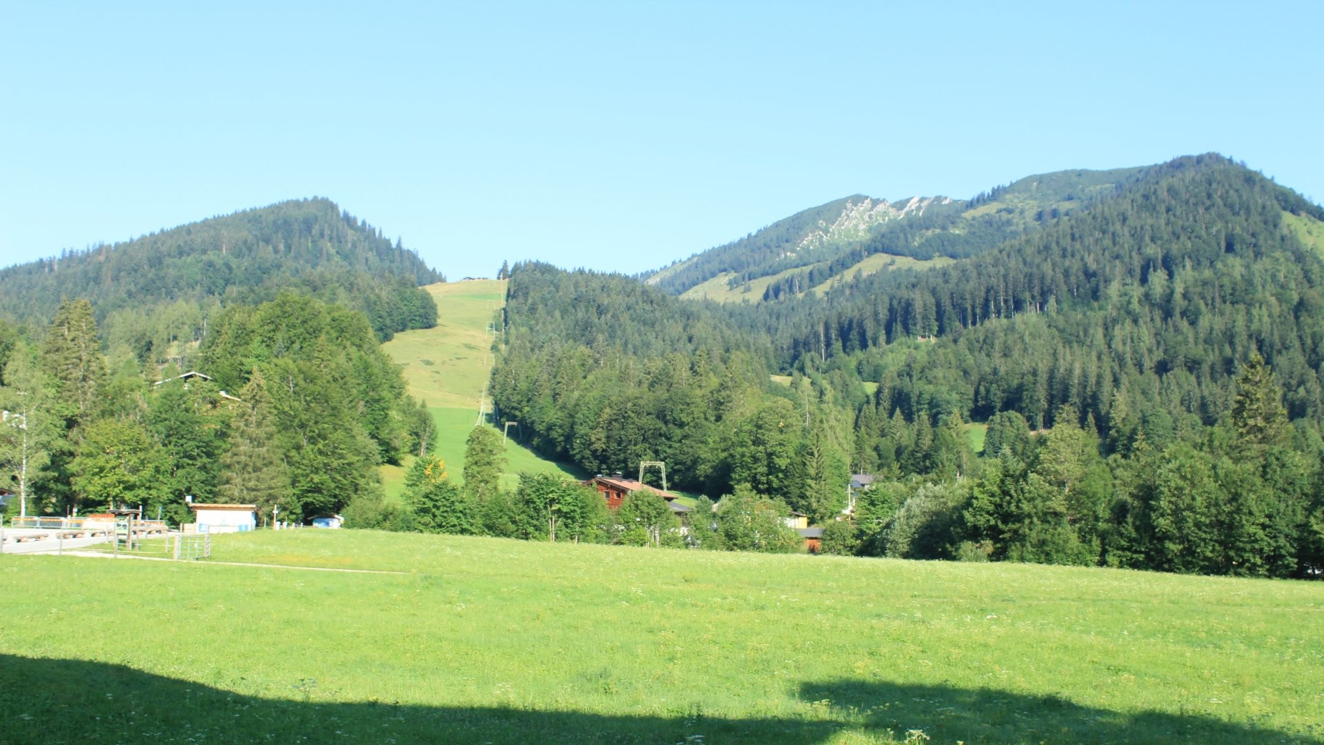 Archiv Foto Webcam Unken: Heutal Bergstation