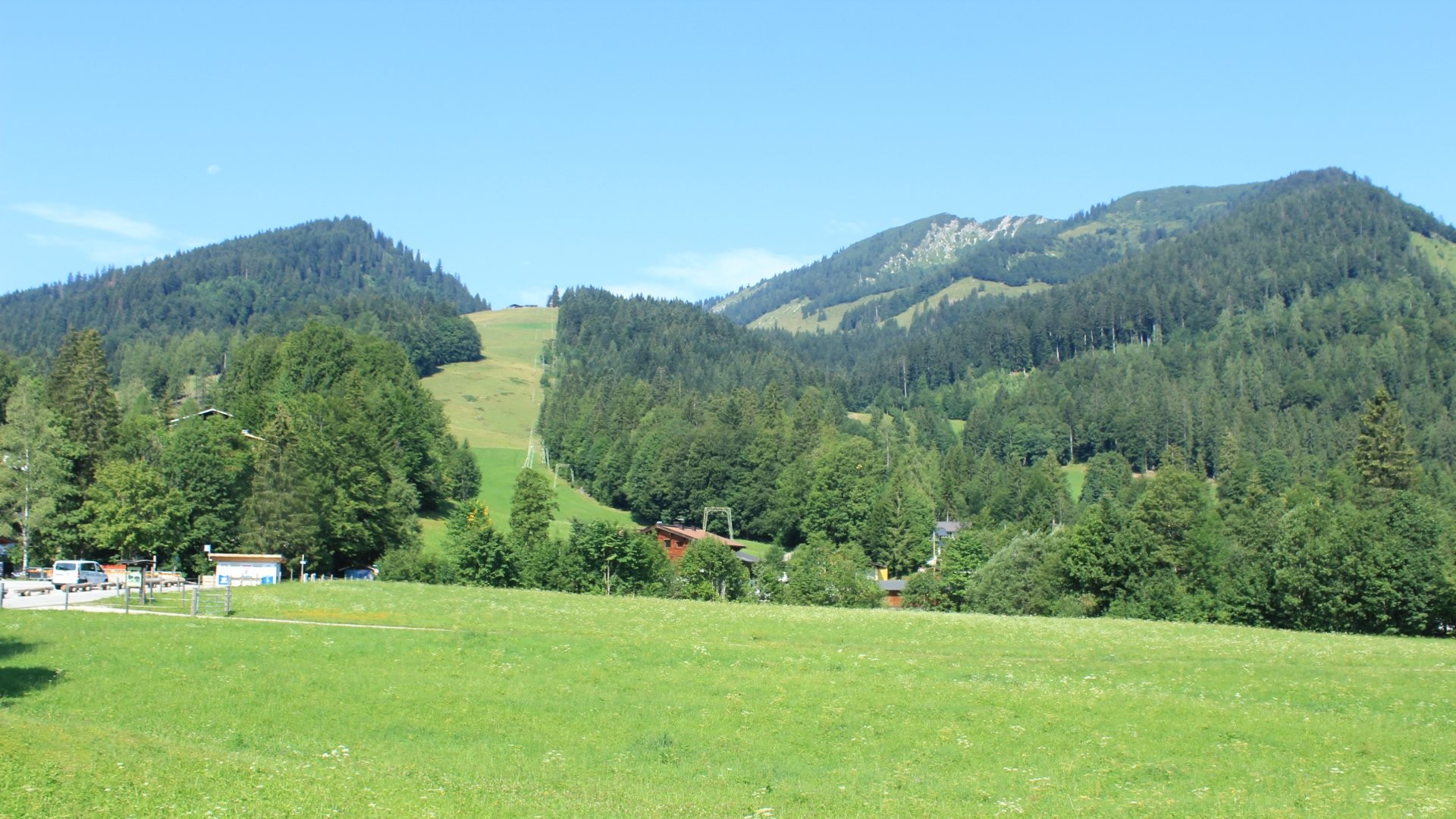 Archiv Foto Webcam Unken: Heutal Bergstation