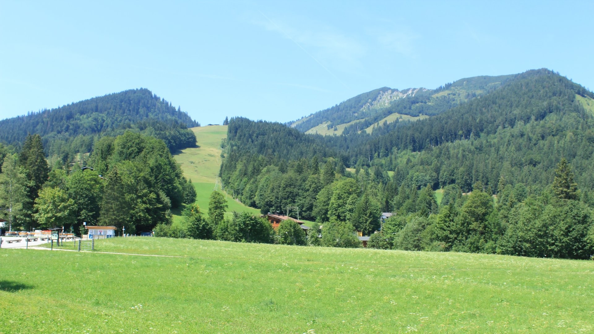 Archiv Foto Webcam Unken: Heutal Bergstation