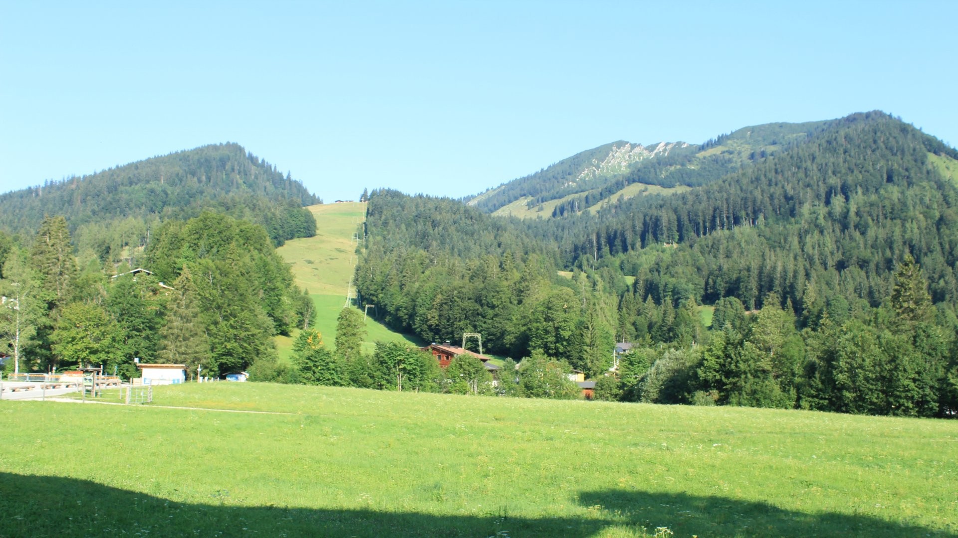 Archiv Foto Webcam Unken: Heutal Bergstation