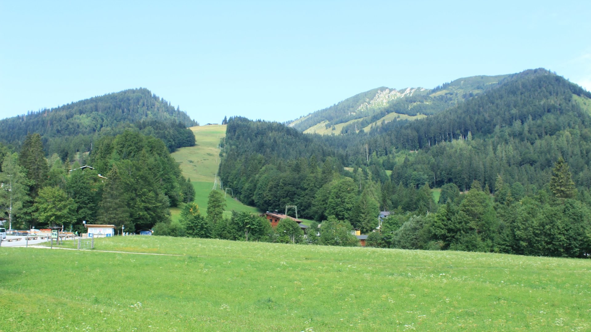 Archiv Foto Webcam Unken: Heutal Bergstation
