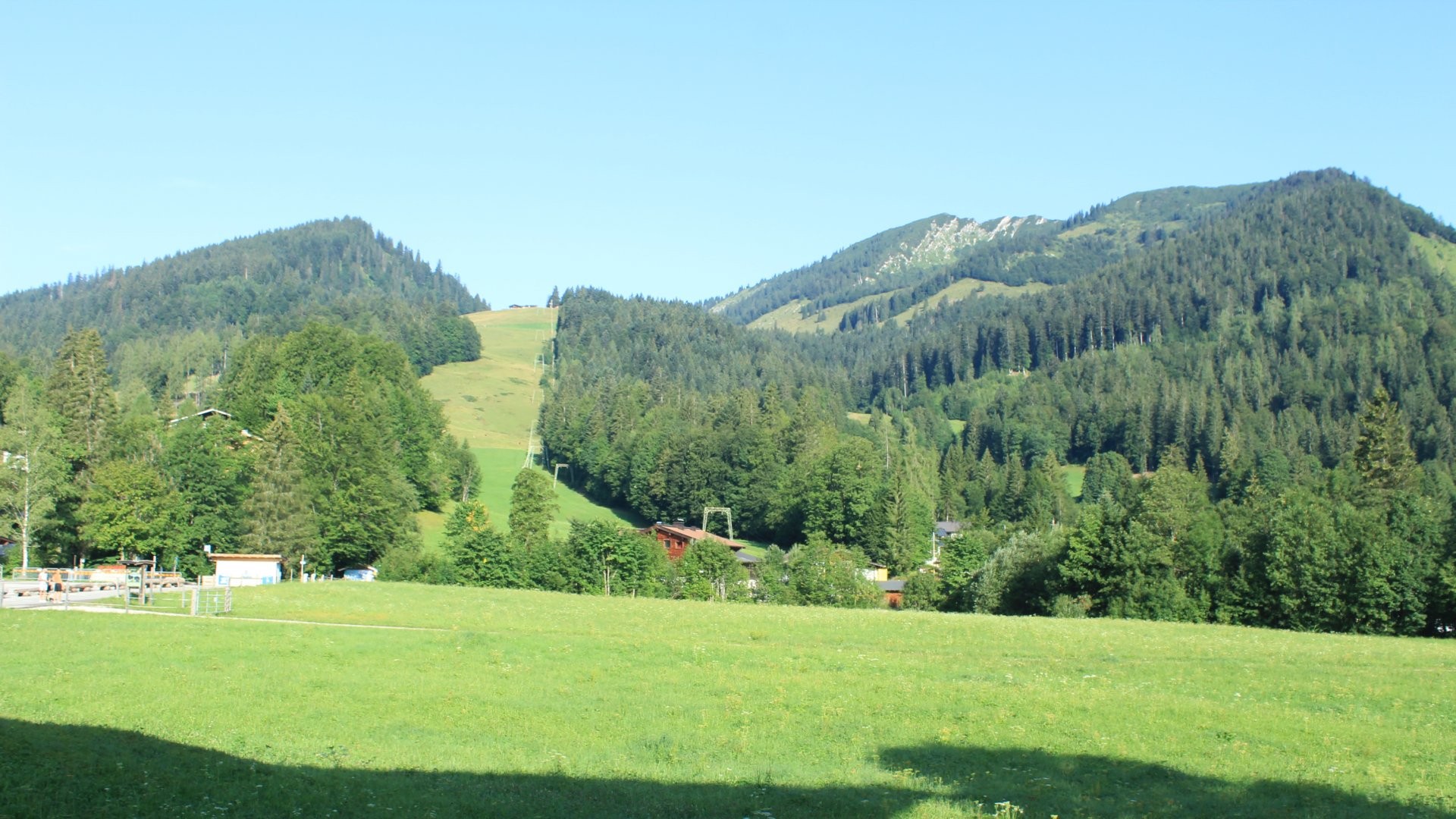 Archiv Foto Webcam Unken: Heutal Bergstation