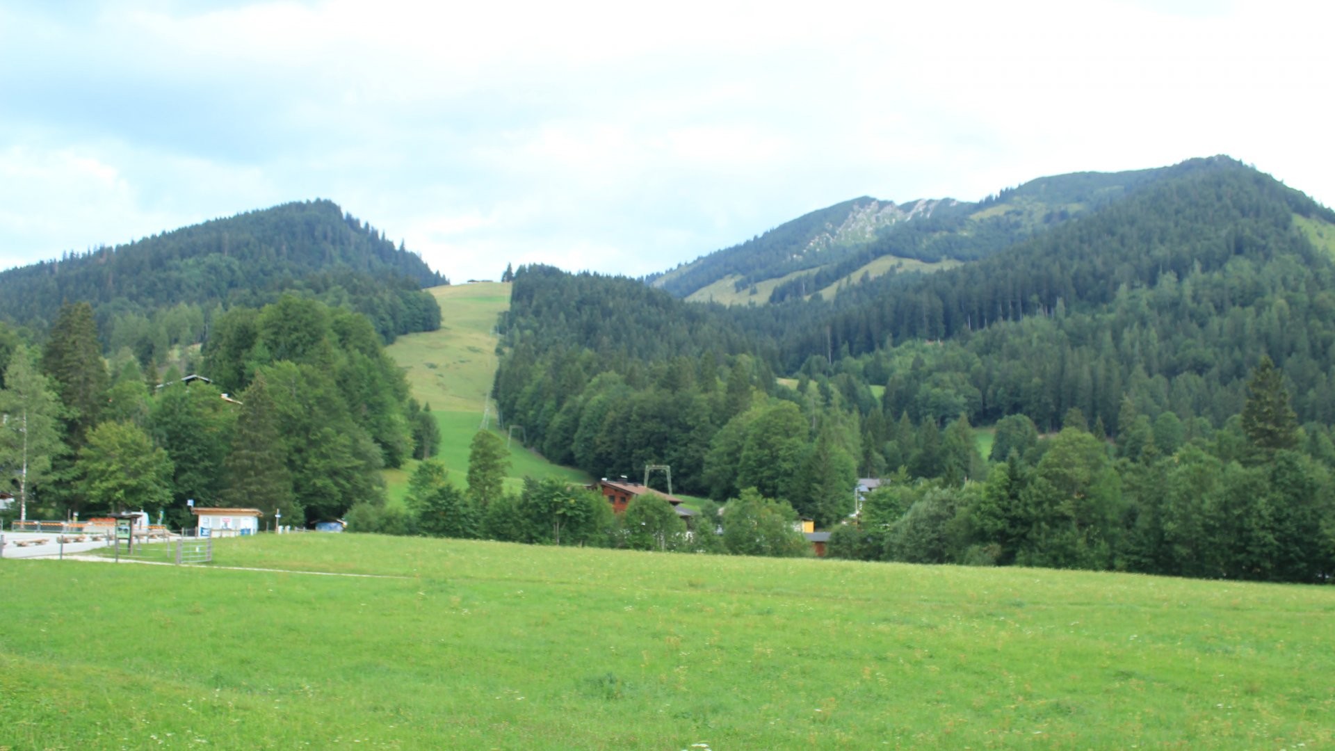 Archiv Foto Webcam Unken: Heutal Bergstation