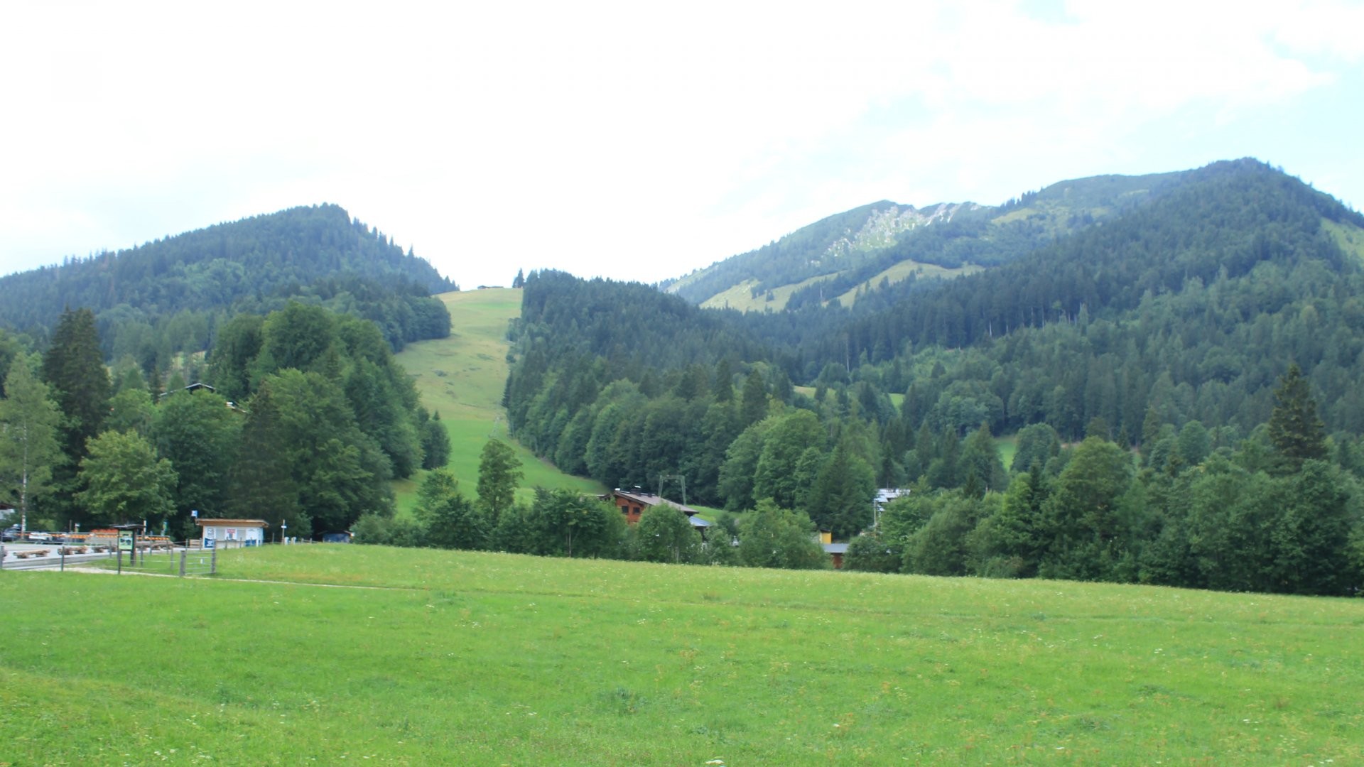 Archiv Foto Webcam Unken: Heutal Bergstation