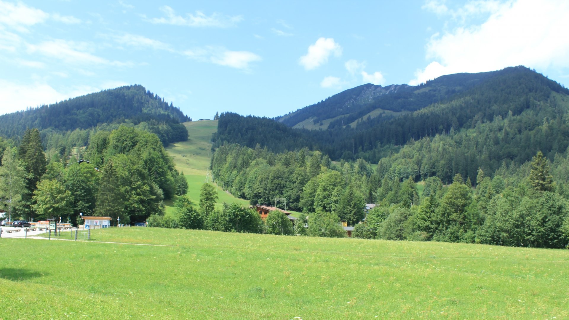 Archiv Foto Webcam Unken: Heutal Bergstation