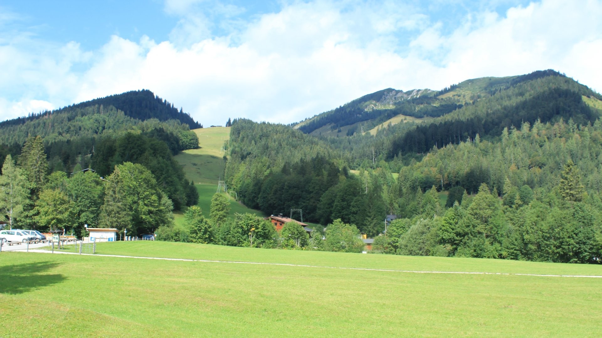 Archiv Foto Webcam Unken: Heutal Bergstation