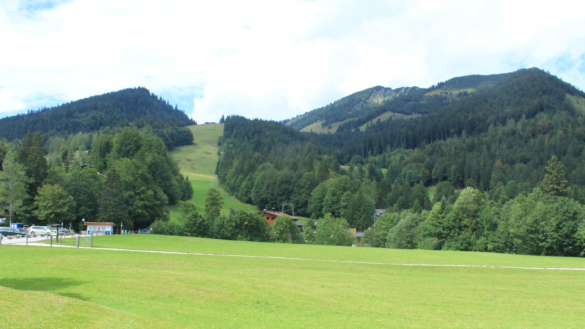 Archiv Foto Webcam Unken: Heutal Bergstation
