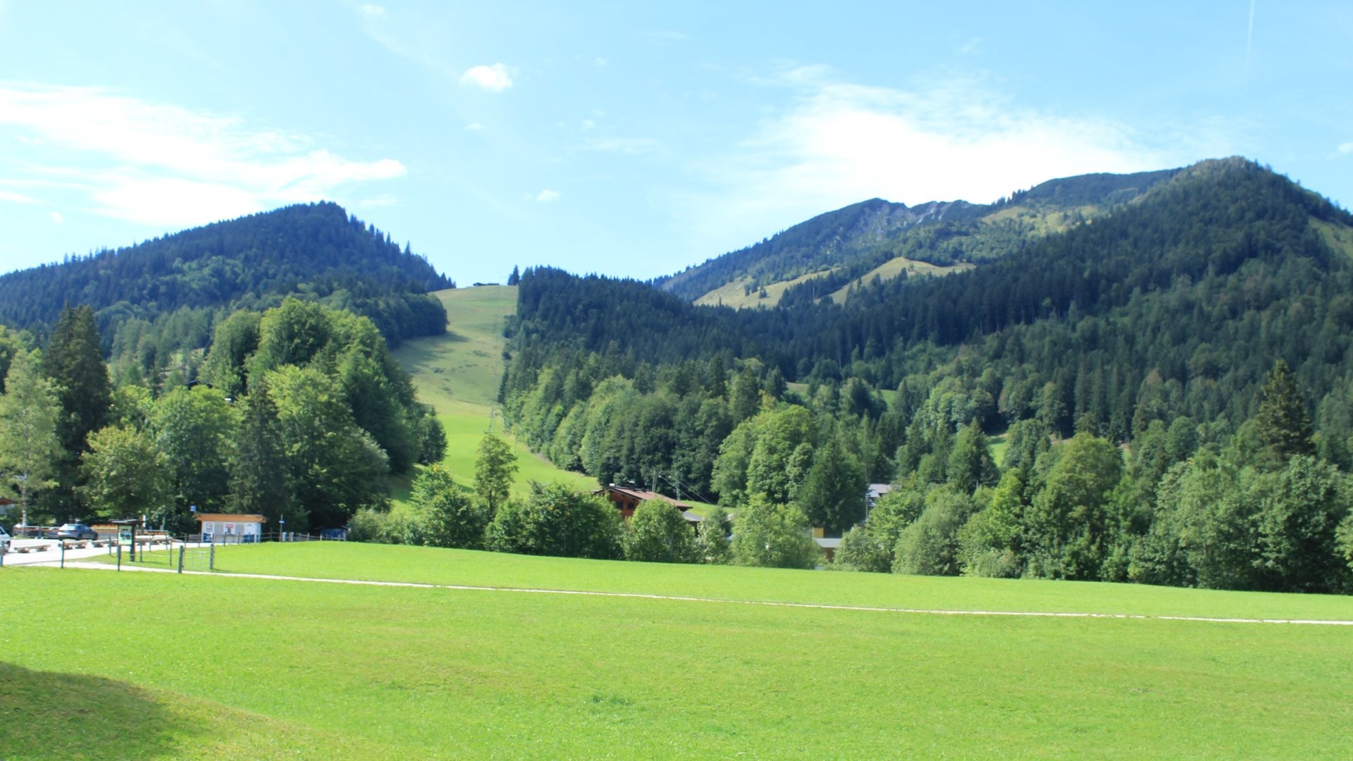 Archiv Foto Webcam Unken: Heutal Bergstation