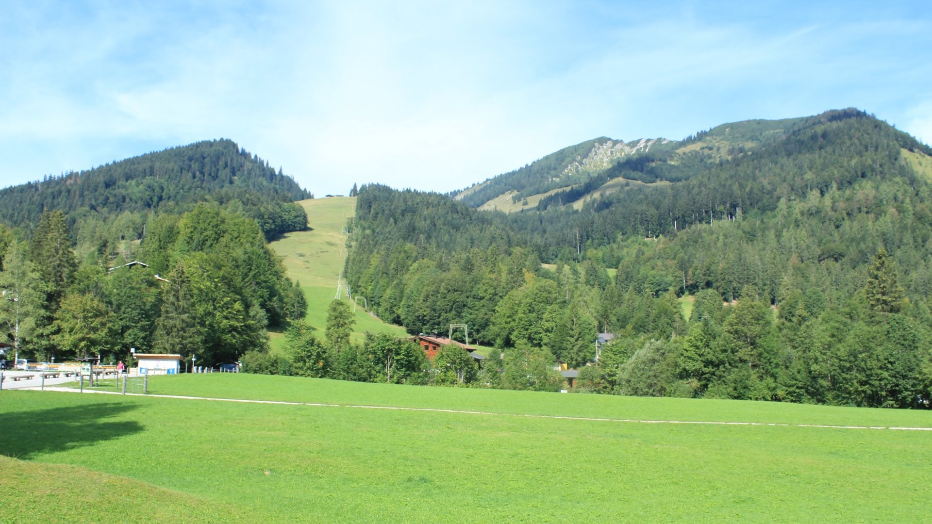 Archiv Foto Webcam Unken: Heutal Bergstation