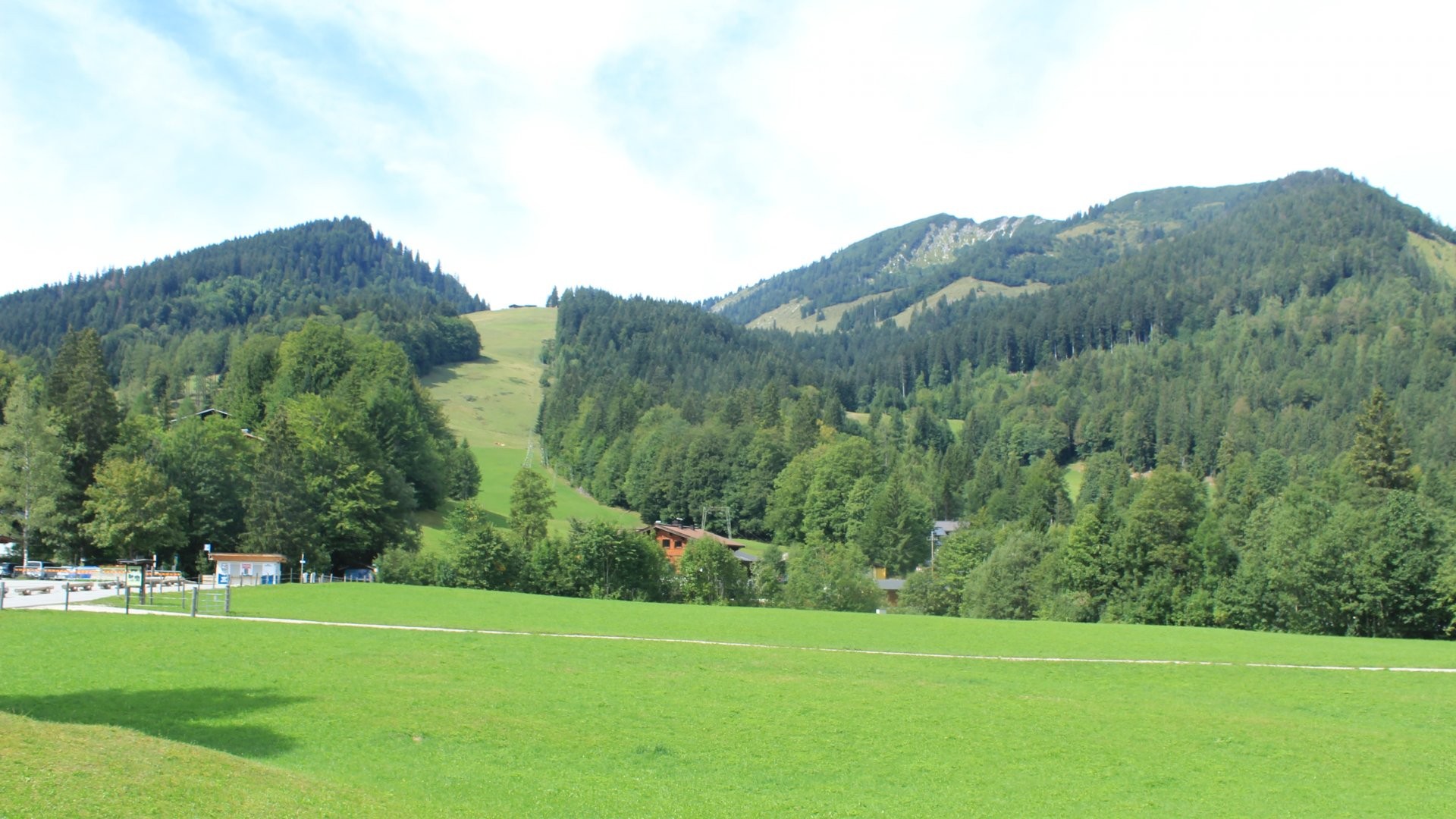 Archiv Foto Webcam Unken: Heutal Bergstation