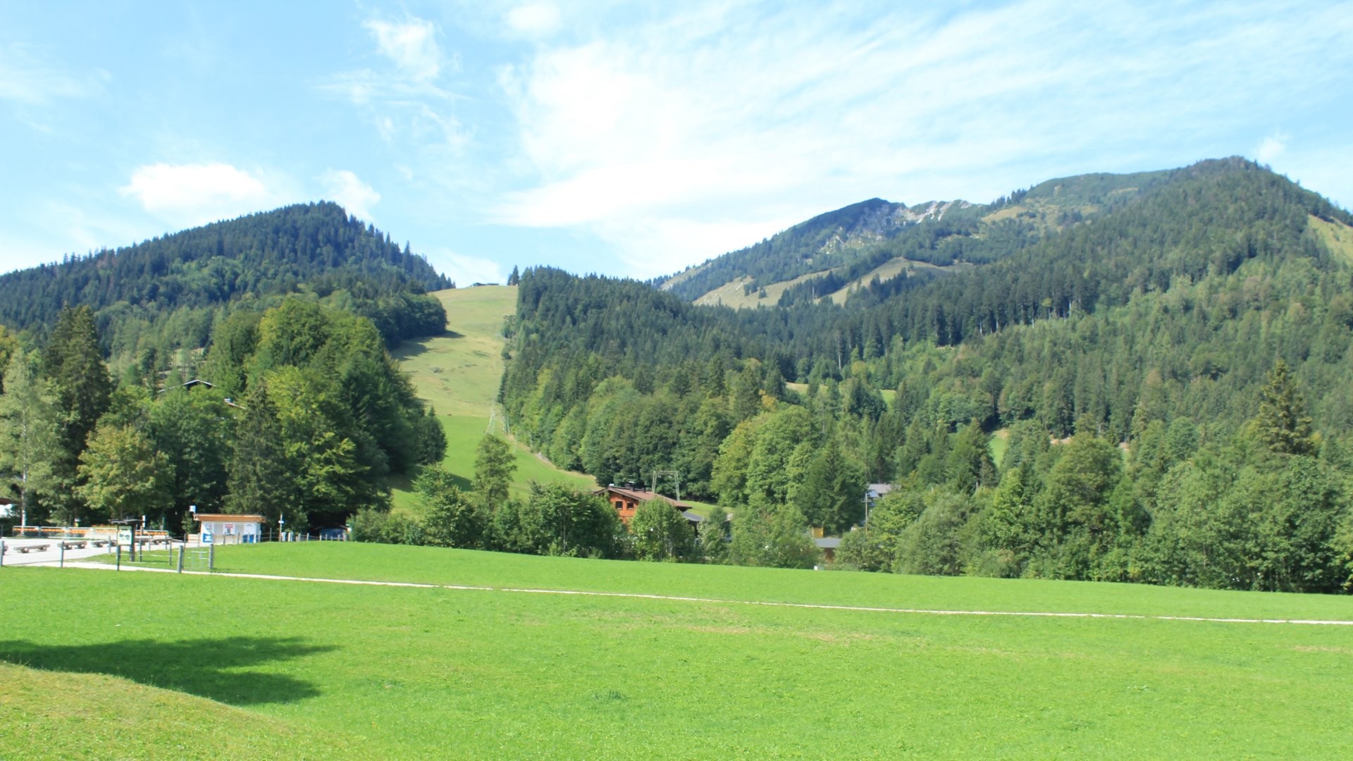 Archiv Foto Webcam Unken: Heutal Bergstation