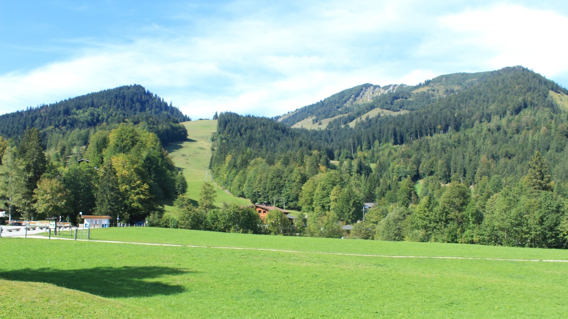 Archiv Foto Webcam Unken: Heutal Bergstation
