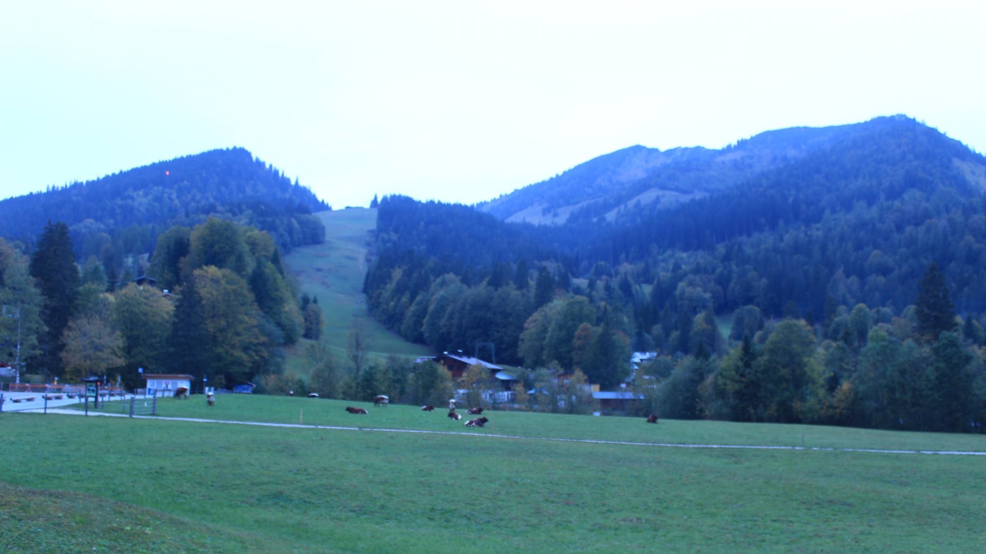 Archived image Webcam Unken: Heutal Mountain