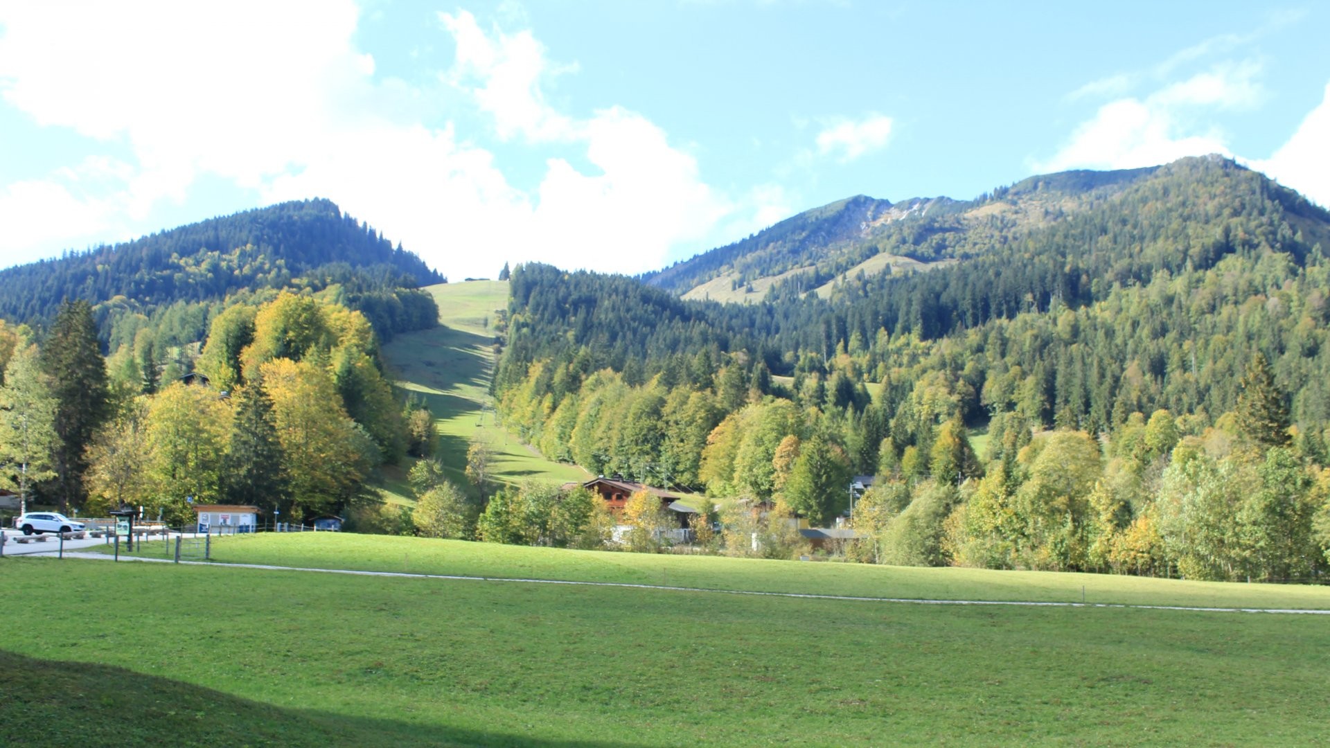 Archiv Foto Webcam Unken: Heutal Bergstation