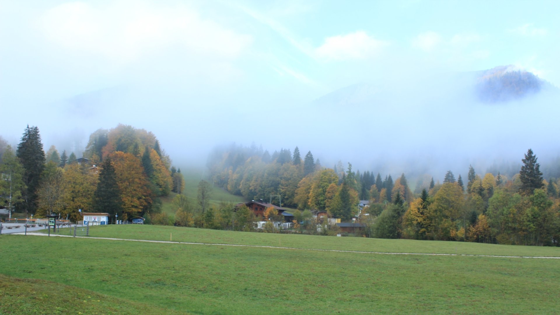 Archiv Foto Webcam Unken: Heutal Bergstation