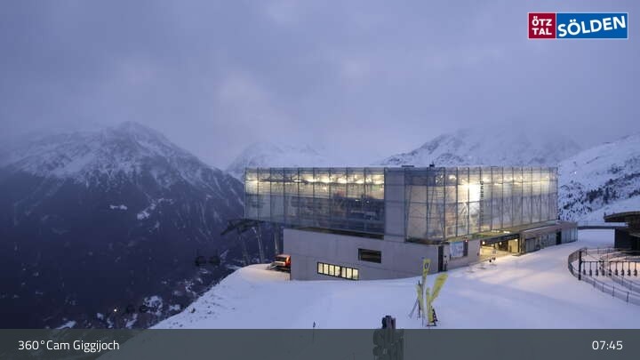 Archiv Foto Webcam Giggijoch Bergstation