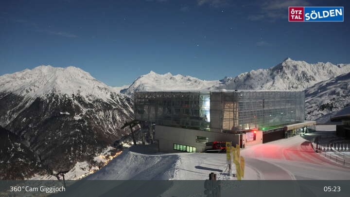 Archiv Foto Webcam Giggijoch Bergstation