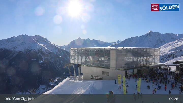 Archiv Foto Webcam Giggijoch Bergstation