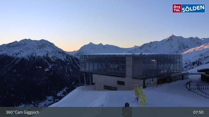 Archiv Foto Webcam Giggijoch Bergstation