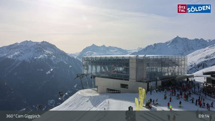 Archiv Foto Webcam Giggijoch Bergstation